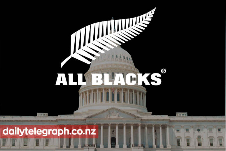 All Blacks land in Washington DC