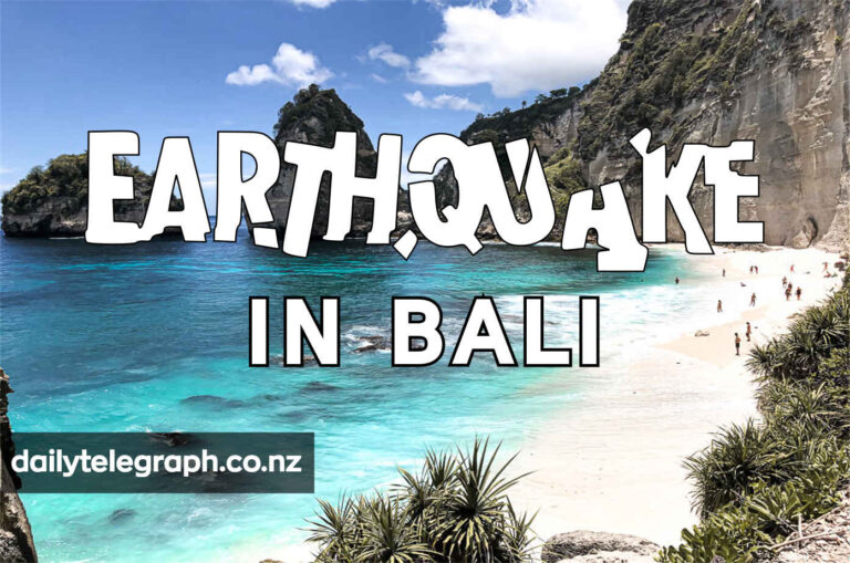 At least 3 killed as 4.8 magnitude earthquake hits Indonesia’s tourist island of Bali