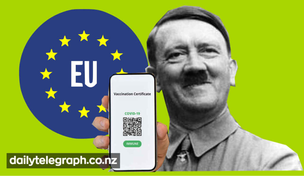 Adolf Hitler gets a COVID passport news