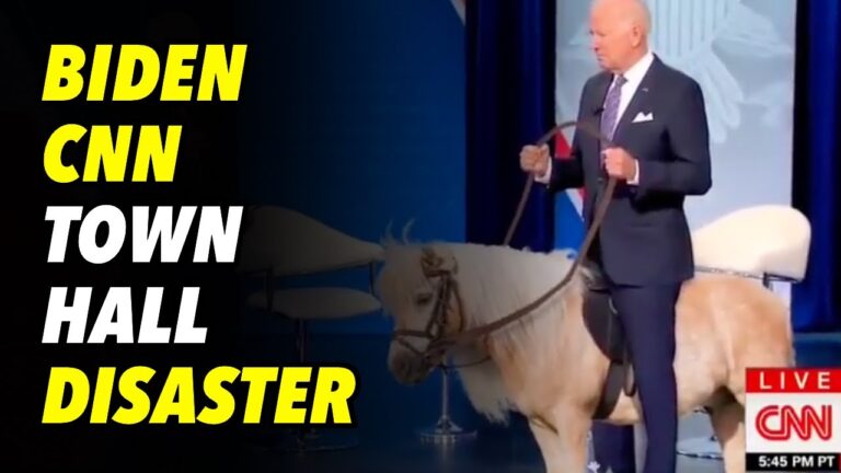 Watch: Biden CNN town hall disaster