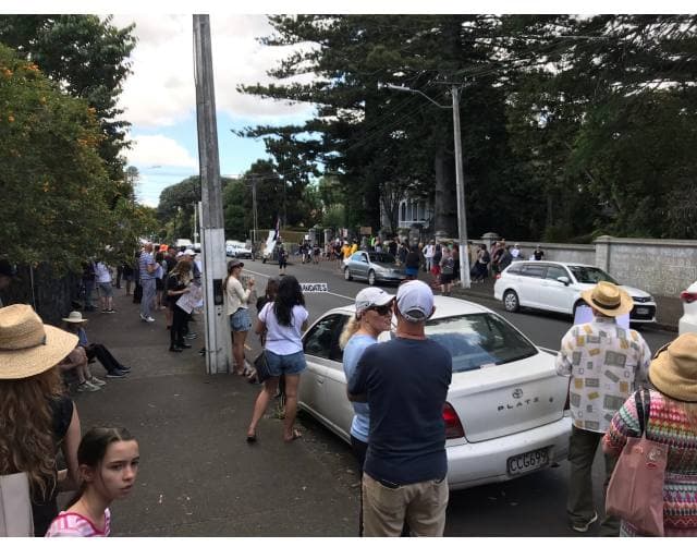 Anti Ardern protests Auckland