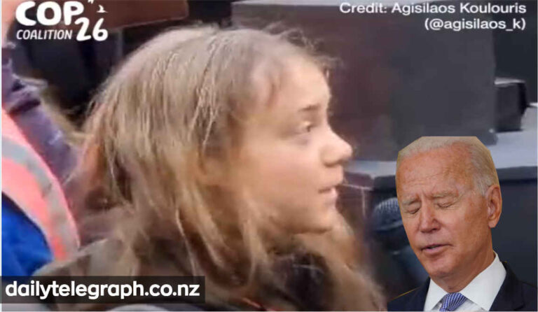 Watch: ‘No more blah blah blah’: Greta Thunberg drops F-bombs demanding more climate action as Biden appears to fall asleep at COP26