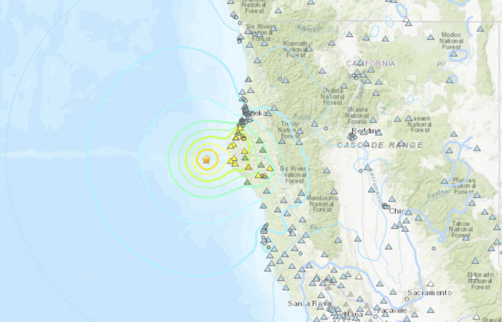 6.2 quake strikes off coast of California Daily Telegraph NZ