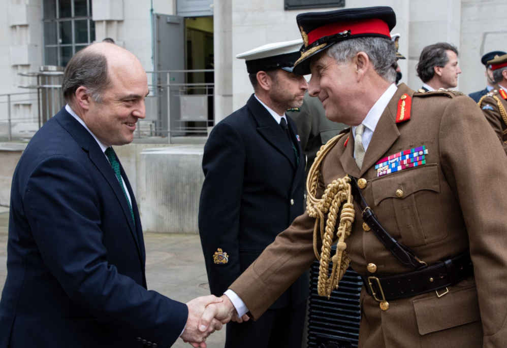 Генштаб Великобритании. Chief of Defence British. Министры обороны Великобритании и Греции.