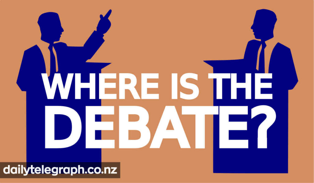 COVID debate in New Zealand news