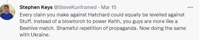 Guy Hatchard news
