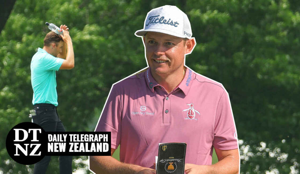 Golfer escapes serious injury after being hit on head by drive Daily