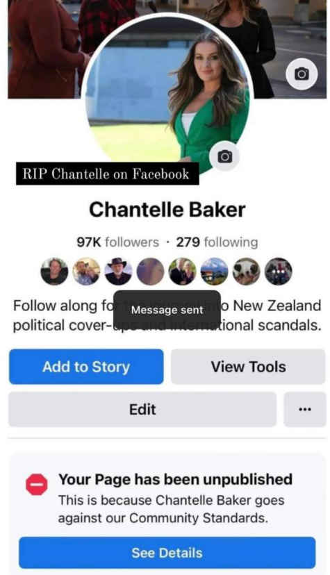 Watch: Chantelle Baker's Facebook page deleted - says culprit is legacy ...