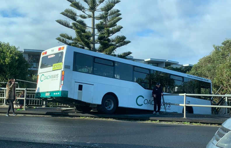 Newton Road bus crash news