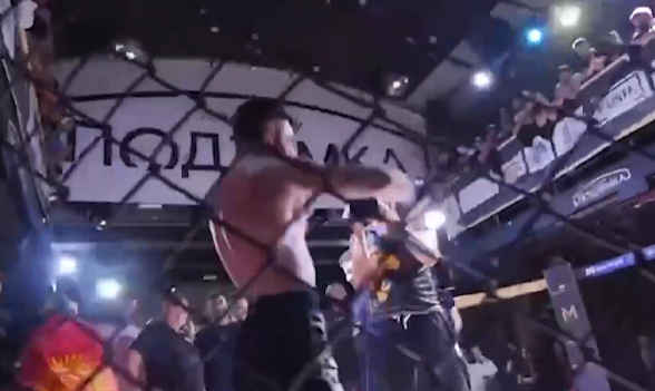 Watch: One-armed MMA Fighter Launches ‘Khabib-style’ Crowd Attack ...