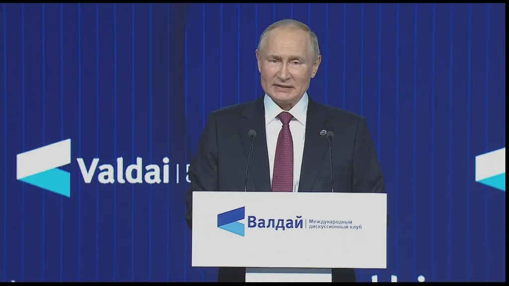 Putin Valdai speech news