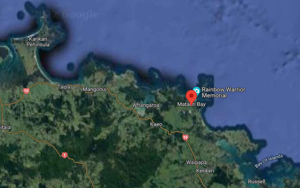 Matauri Bay incident news