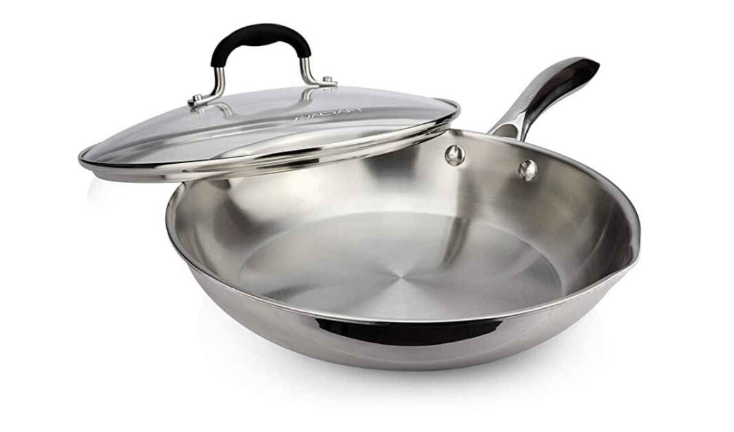 Neat trick turns your stainless steel frying pan into a non-stick ...