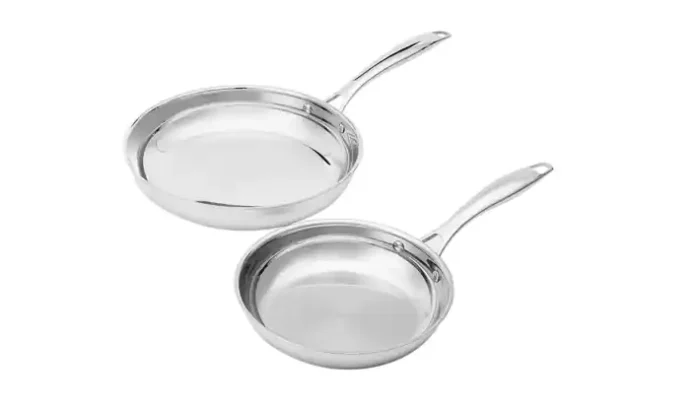 Turn stainless steel frying pan into a non-stick
