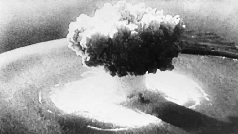 A photo of a nuclear explosion. © Sputnik.