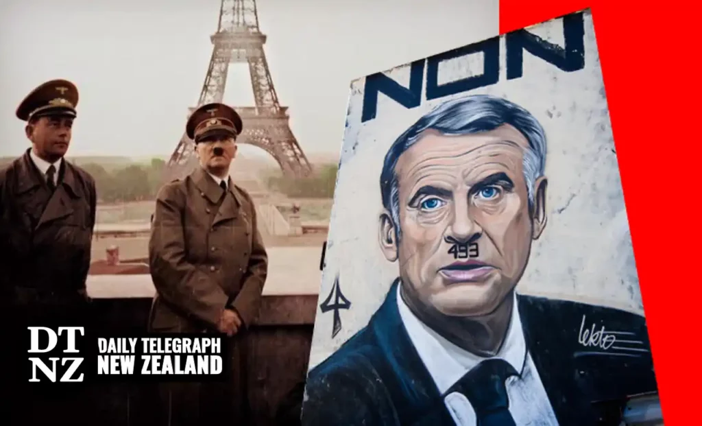 Macron - Hitler news