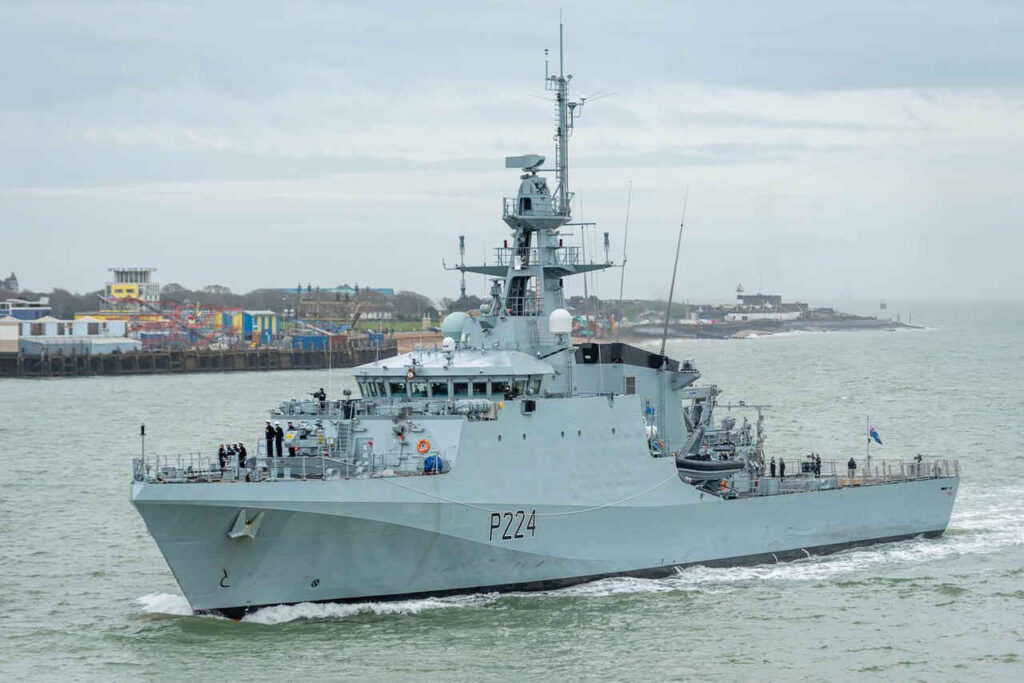 HMS Trent news
