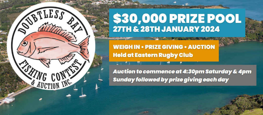 Doubtless Bay Fishing Contest news