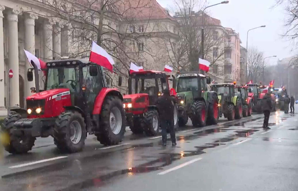 Polish farmers protest news