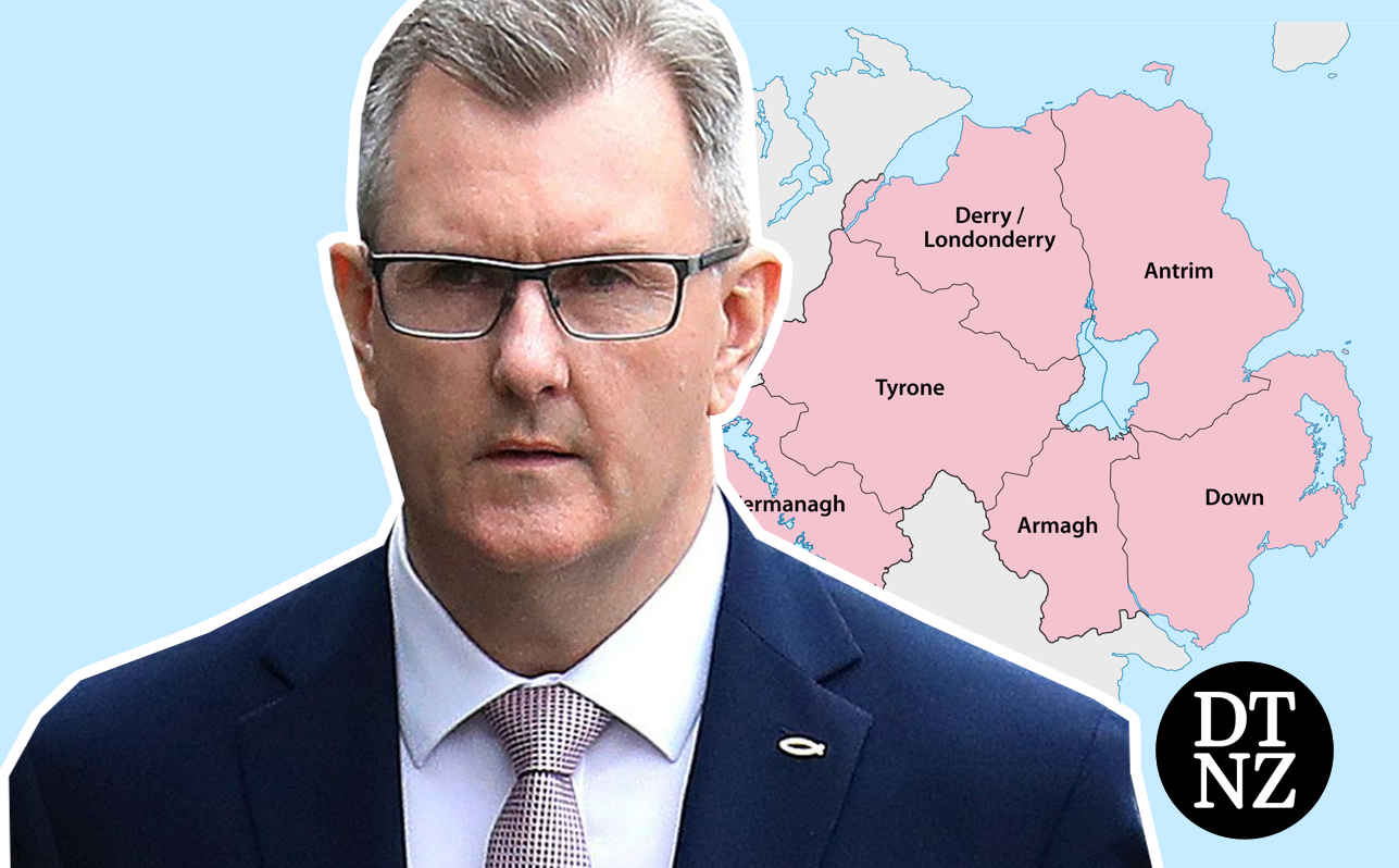 Northern Irelands Dup Leader Jeffrey Donaldson Steps Down Over