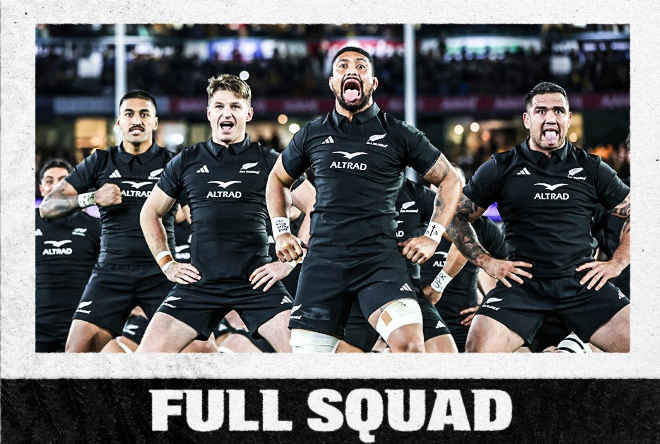 All Blacks Squad Announced - Daily Telegraph Nz