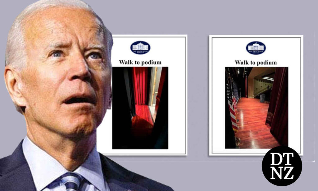 Biden flash cards news