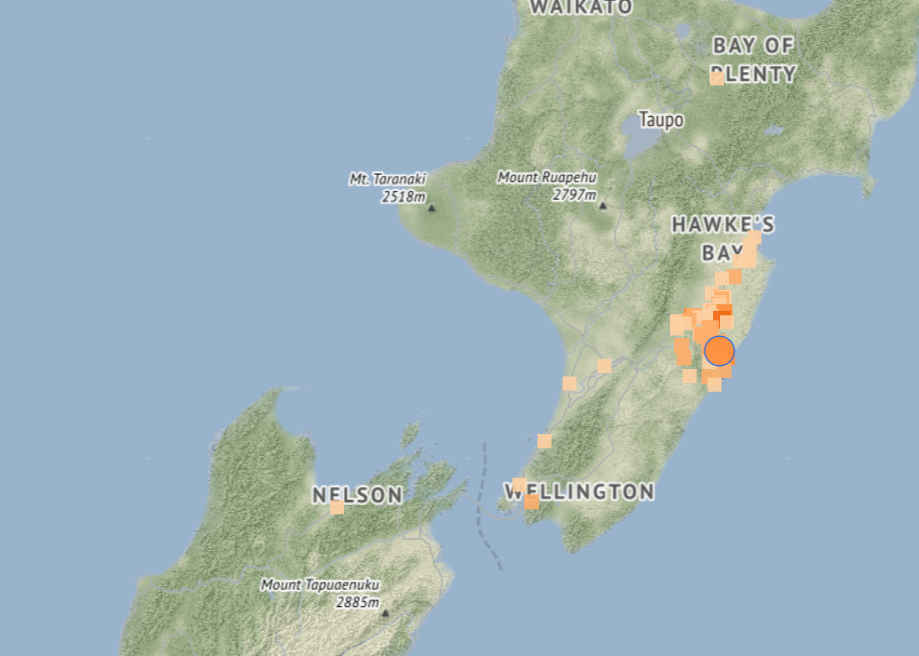 Hawke's Bay earthquake news