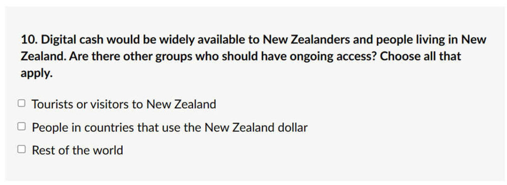 RBNZ CBDC opinion