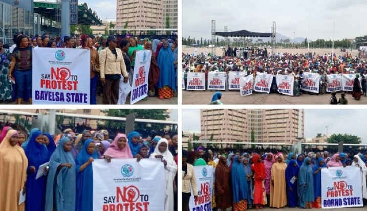 Nigerian protests news