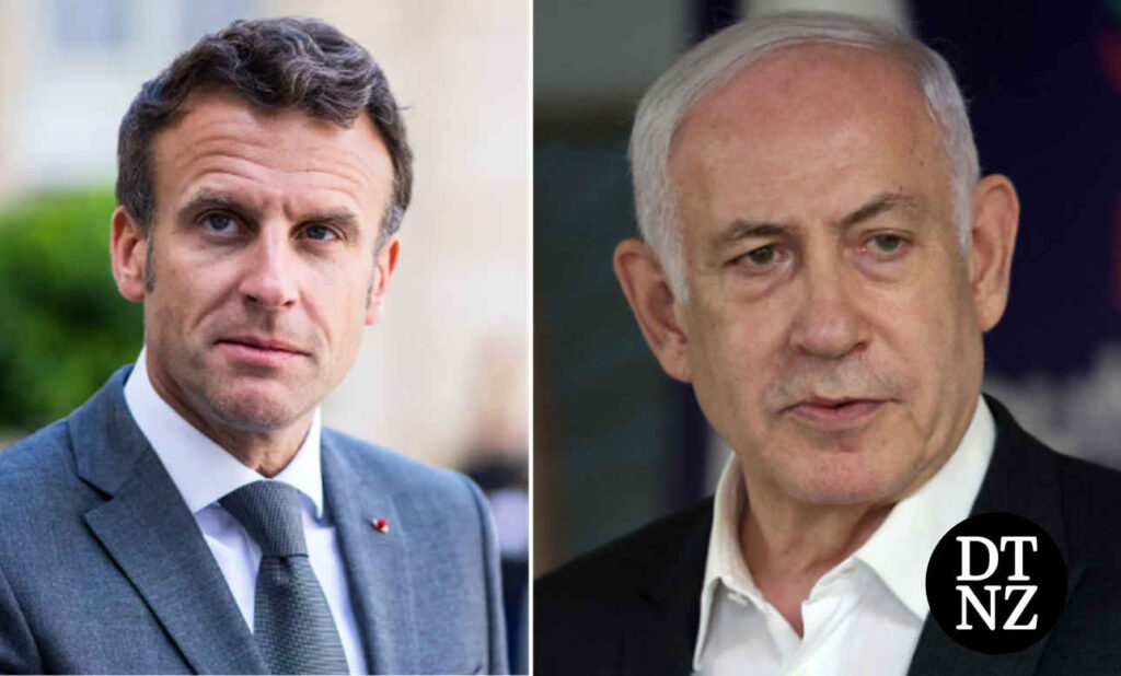 Netanyahu - Macron news