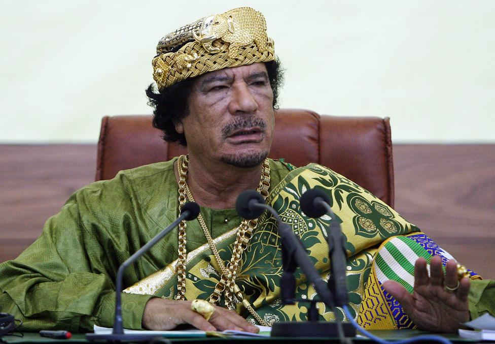 Muammar Gaddafi opinion