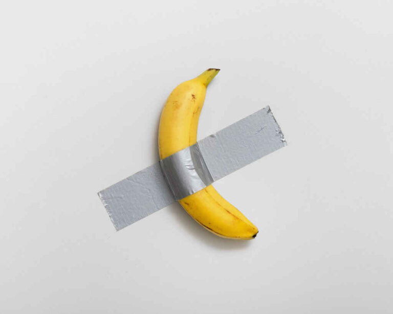 Duct-taped banana artwork sells for $6.2m, buyer plans to eat it