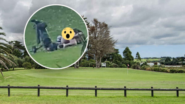 Eagle-eyed jogger captures sex act at Clarks Beach Golf Club