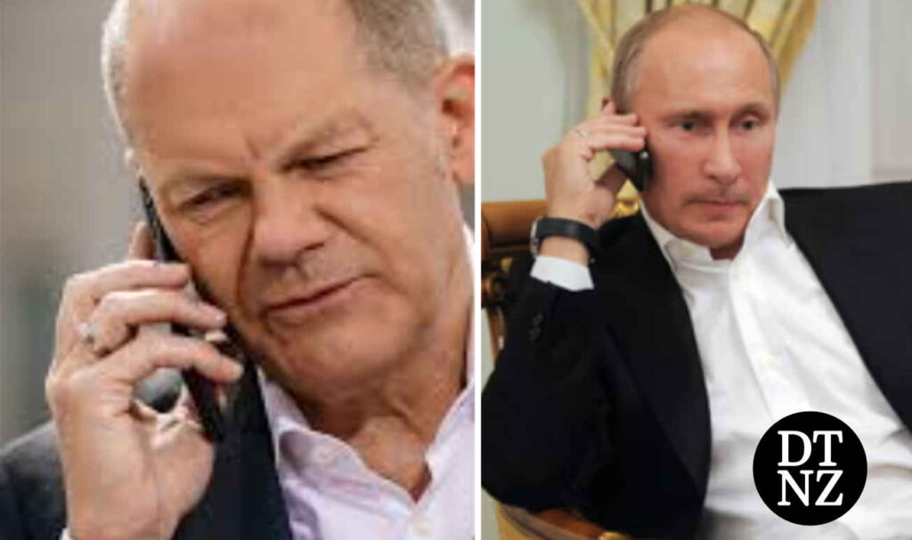 Scholz - Putin phone call news