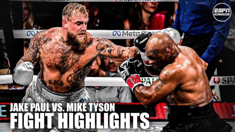 Jake Paul defeats Mike Tyson by unanimous decision