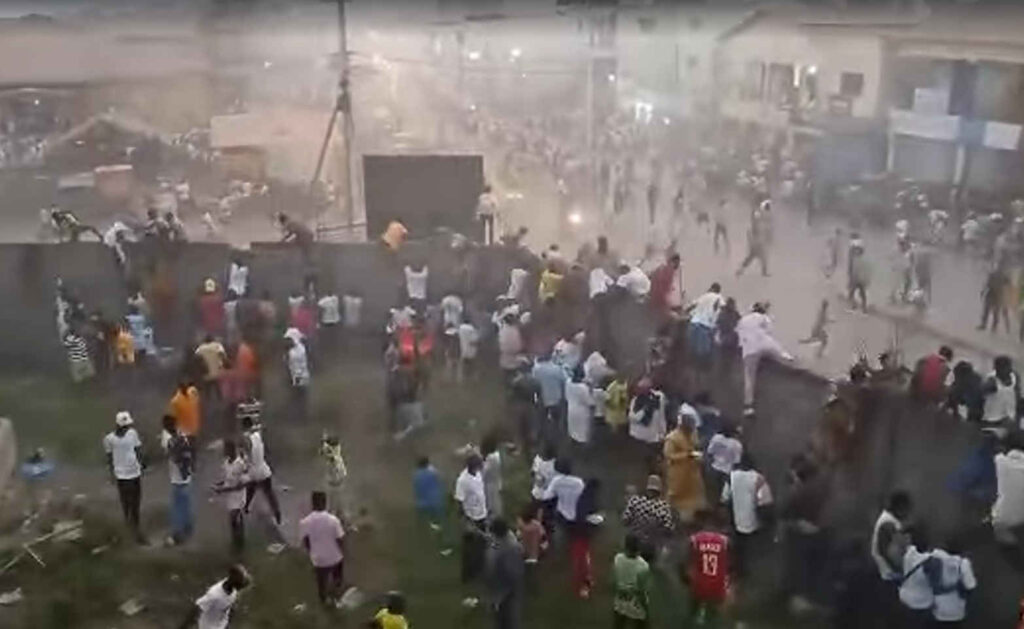 Guinea football violence news. Image - @mediaguinea / Facebook.