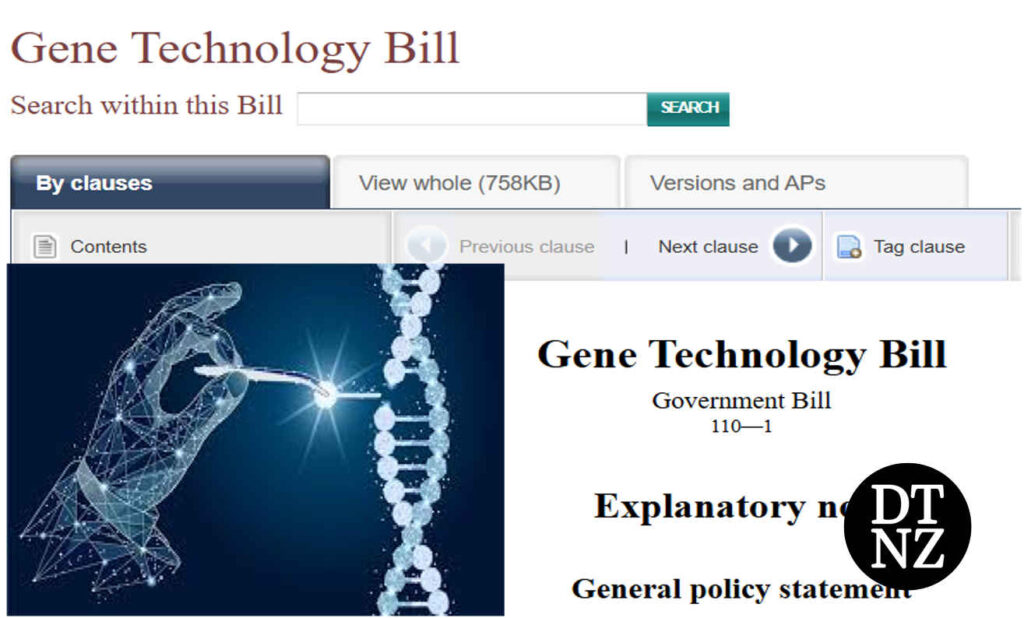 Gene Technology Bill opinion