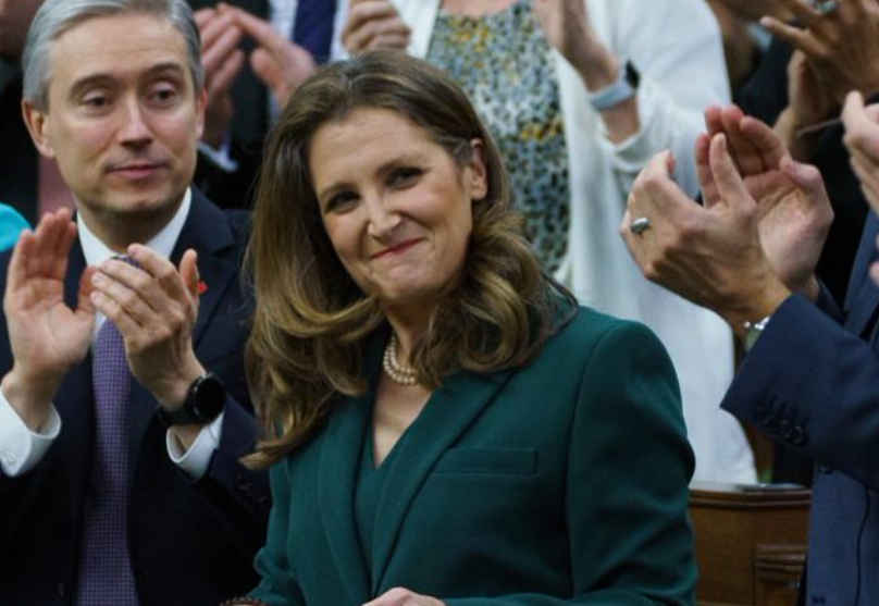 Chrystia Freeland resignation news