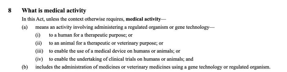 Gene Technology Bill opinion