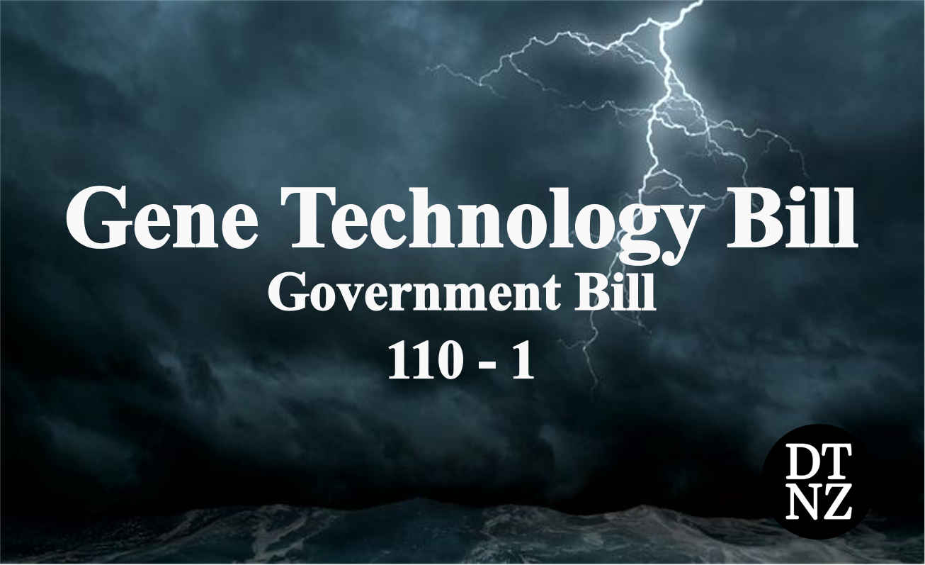 Gene Technology Bill opinion