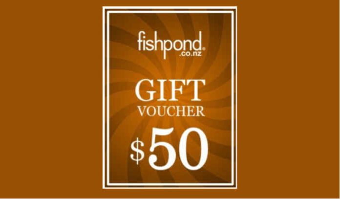 Fishpond $50 gift voucher.