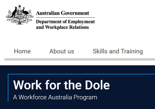 Work for the Dole Australia news