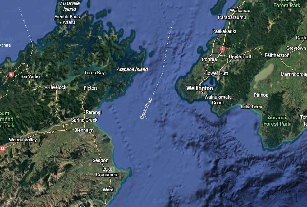 Cook Strait news
