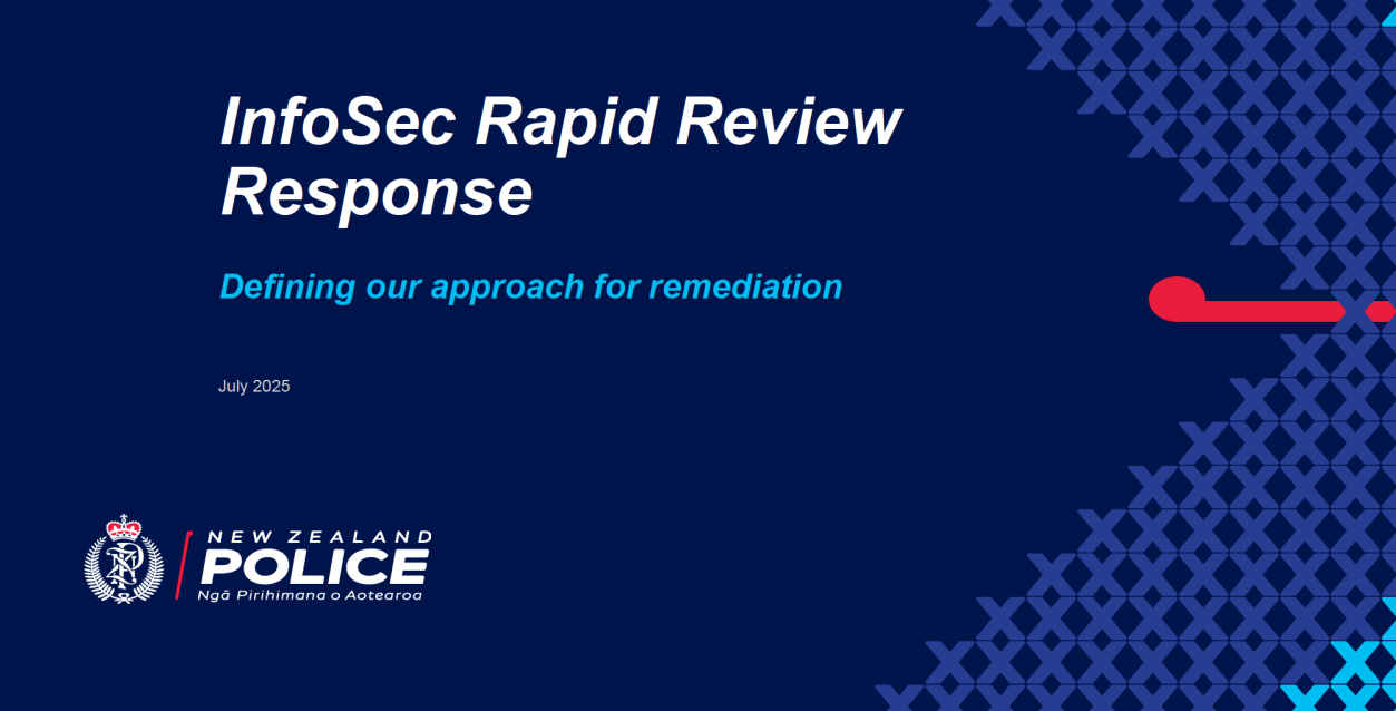 Police information security news