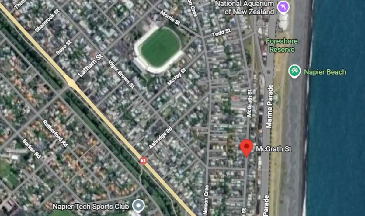 Man dies in Napier after being struck by car