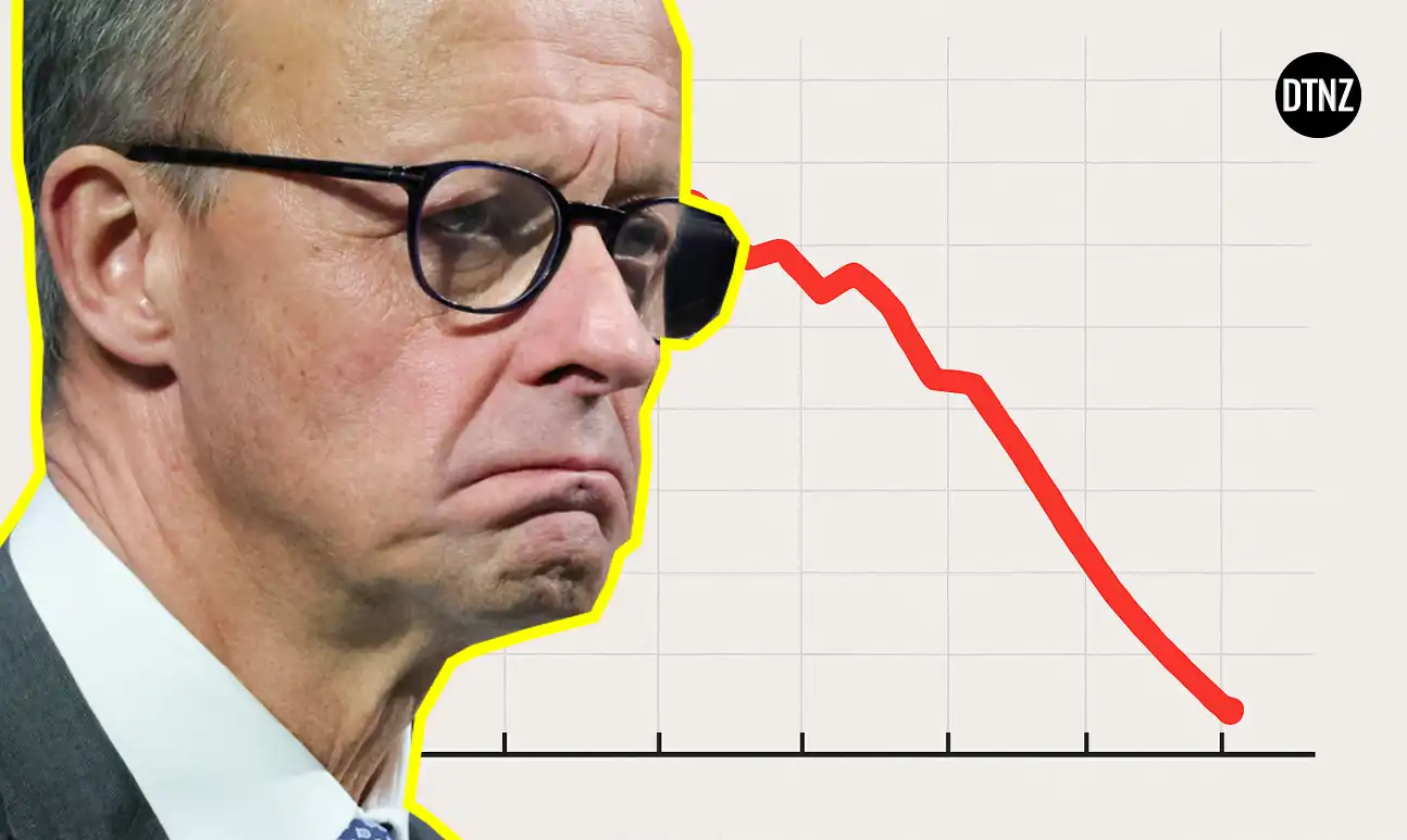 German Chancellor Merz's approval rating crashes to record low of 22%