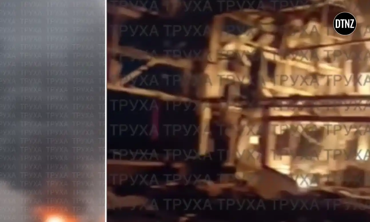 Russian strikes hit Ukrainian infrastructure triggering blackouts and rail disruptions (Video) 1 Russian missile strikes have targeted key Ukrainian infrastructure today