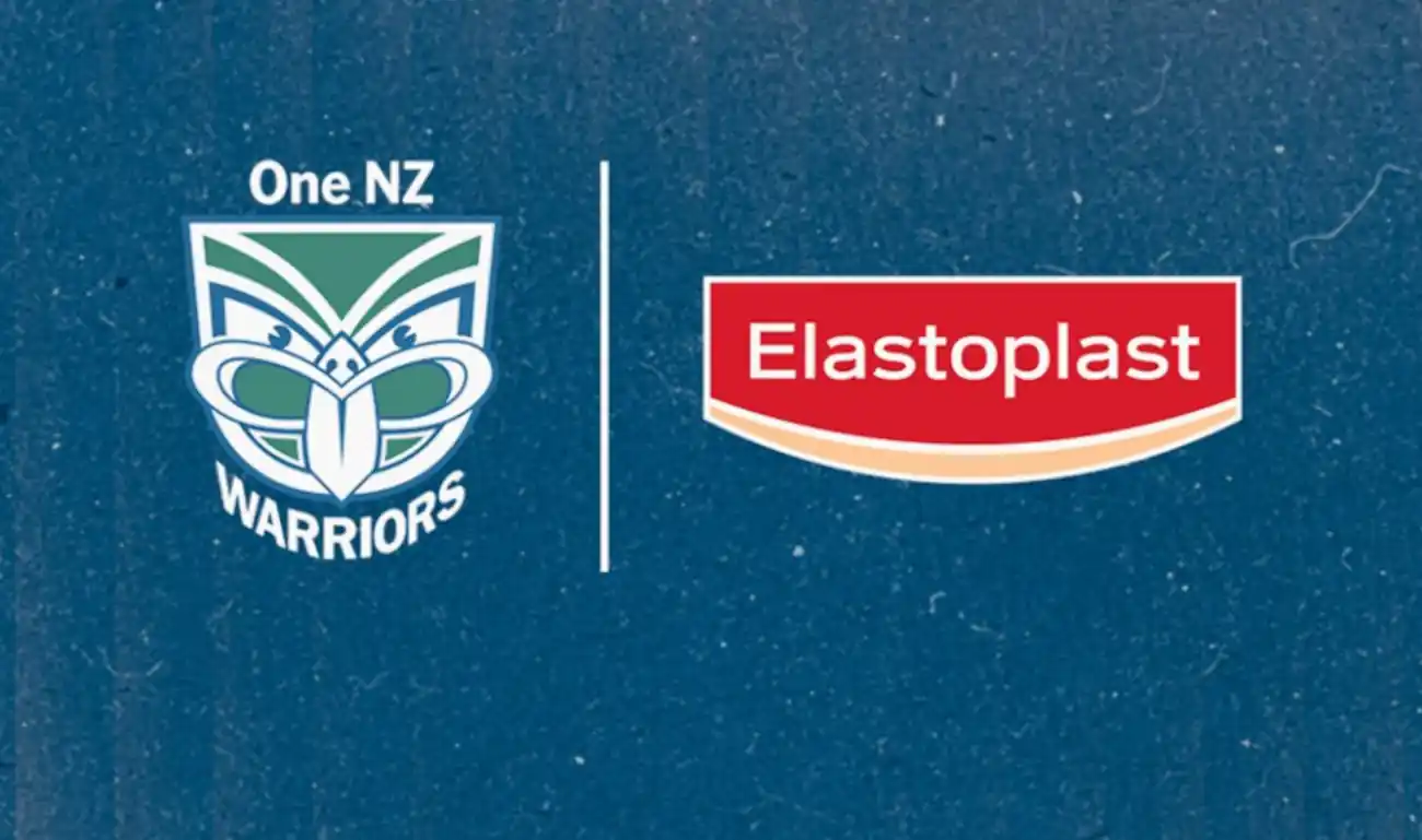 The NZ Warriors and Elastoplast extend their commercial partnership for 2 more years