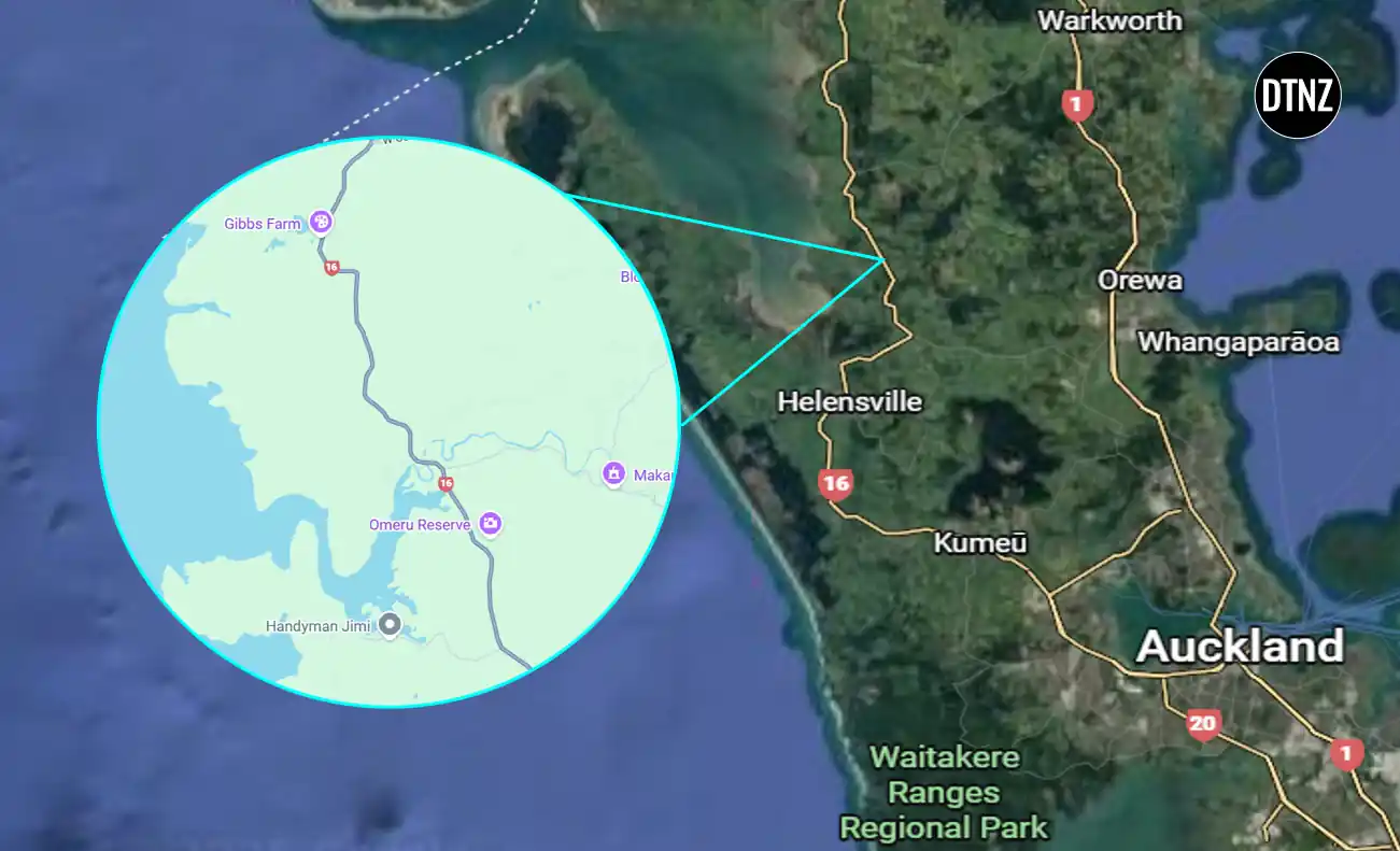 Person found deceased on Kaipara Coast Highway after being struck by car