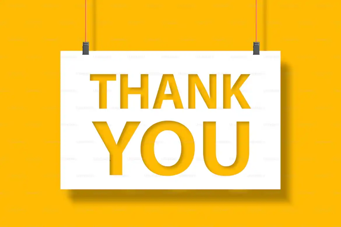 Thank you for donations